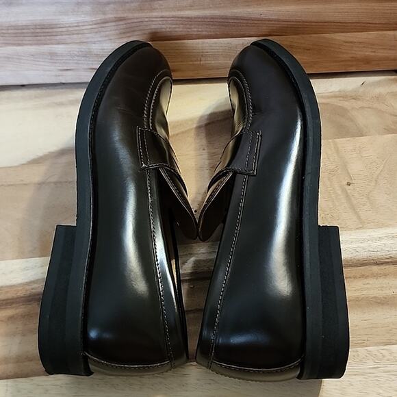 UNITED ARROWS LABEL RELAXING BROWN PENNY LOAFERS MENS SIZE 8.5 BANGLADESH main image 11